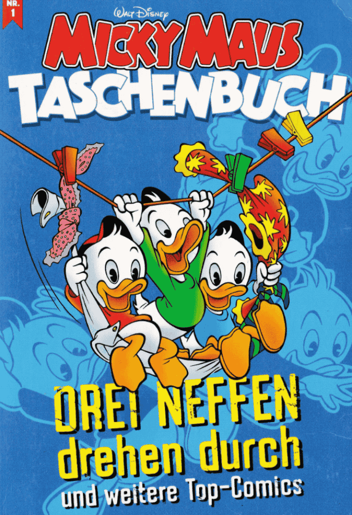 Micky Maus Taschenbuch (Deutsch) - Beispielfoto
